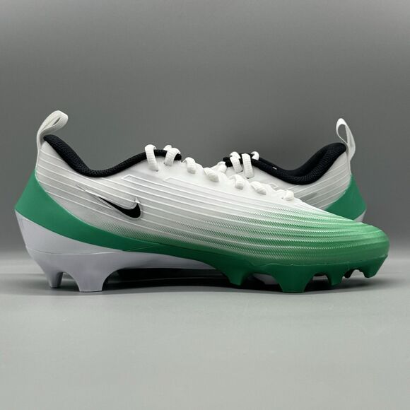 Nike Vapor Speed 3 White Green Football Cleats HM8849-100 Men’s Size 7.5 - Picture 7 of 9